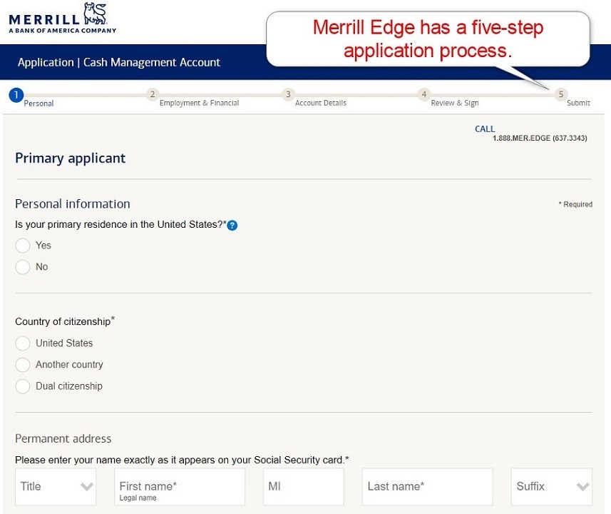 Merrill Edge Account Opening Merrill Edge Account Opening